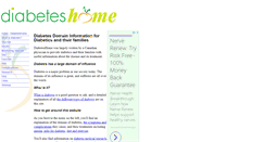 Desktop Screenshot of diabeteshome.ca